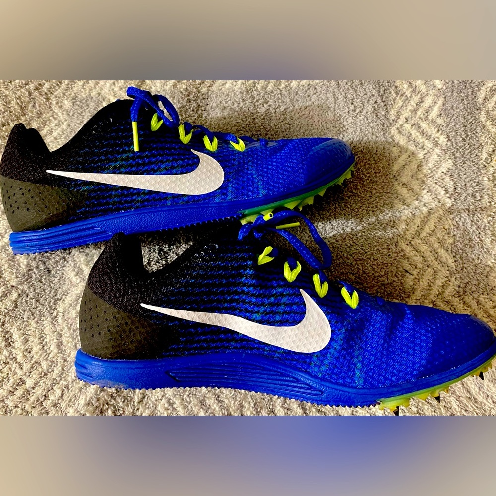 Nike Zoom xc running shoes/cleats with metal spikes